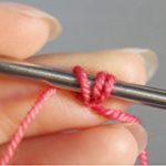Bordure en i-cord / i-cord edge stitch