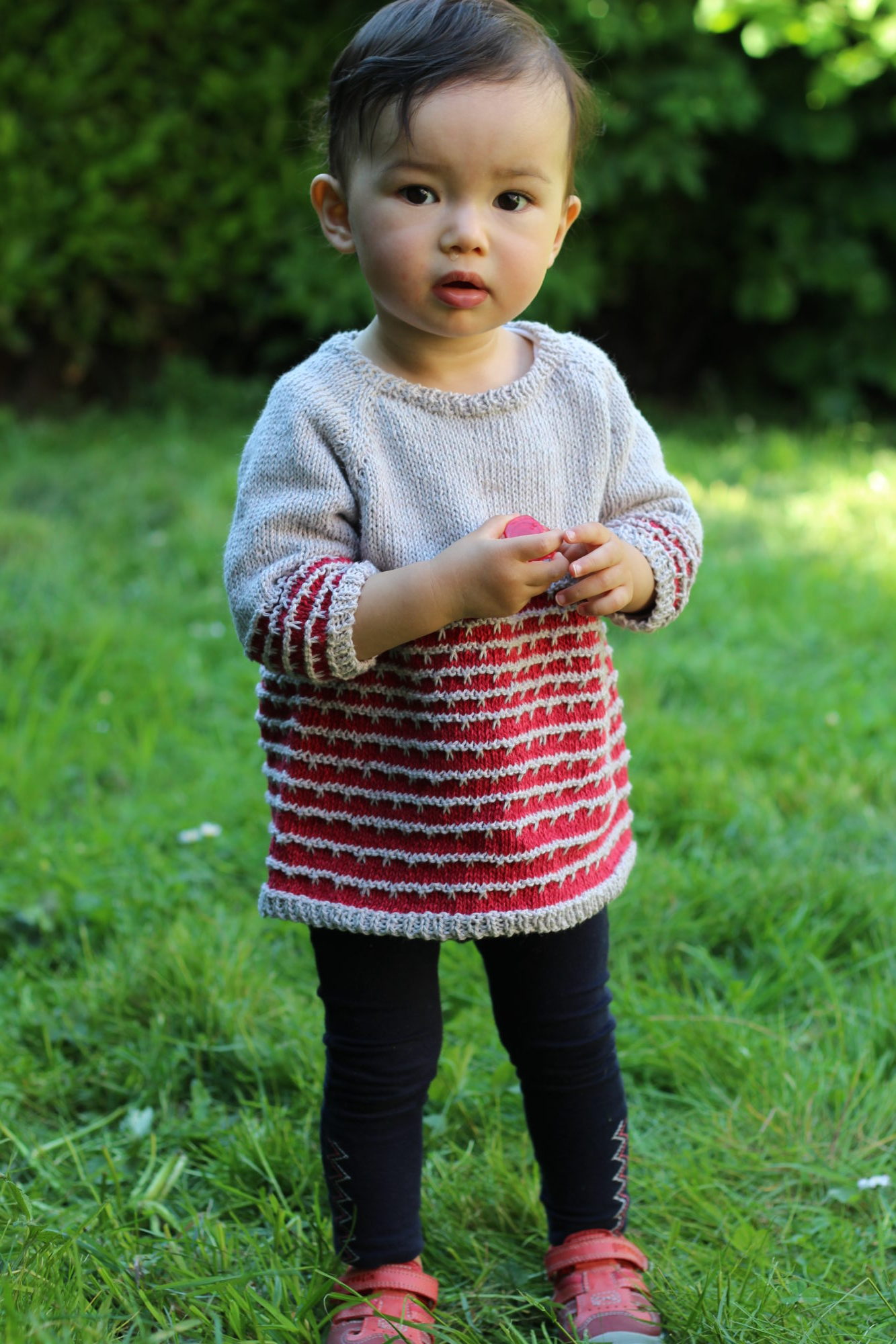 patron tricot pull enfant Little Angela modèle doux 2