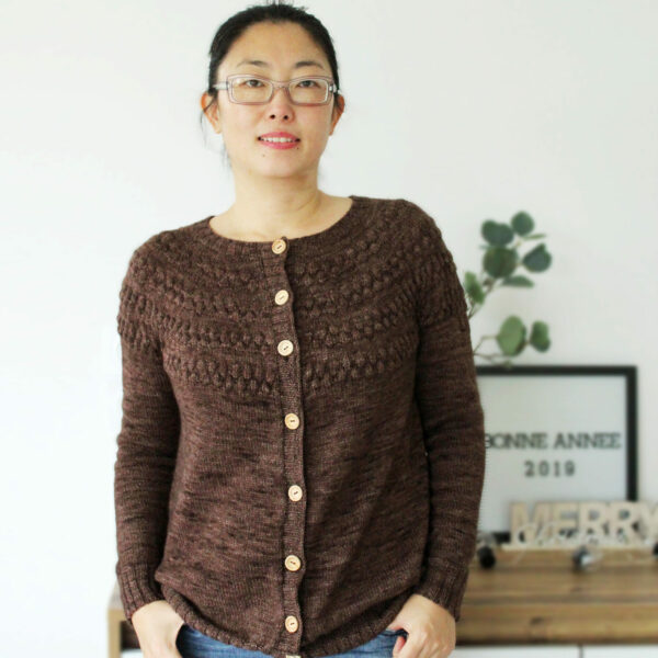 patron tricot gilet femme - Tiyuan 4
