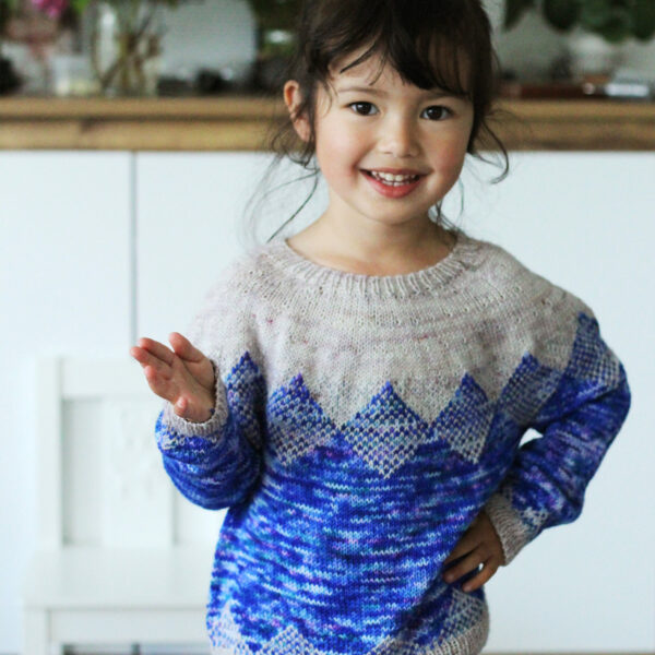 patron tricot pull fille-little huangshan 1