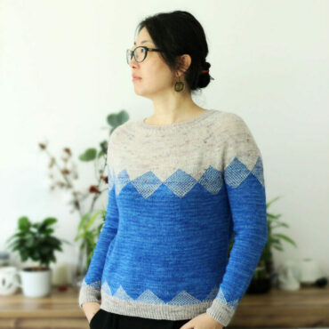 patron tricot pull femme - little huangshan 6