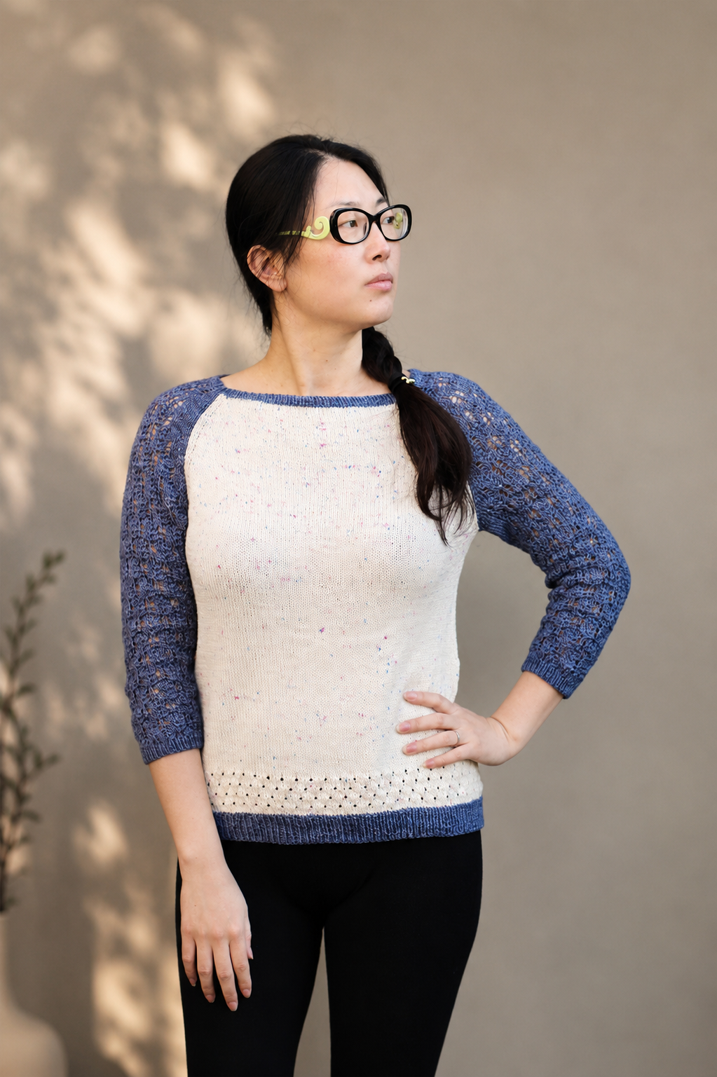 patron tricot pull femme Weyi pull