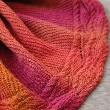 châle tricot femme Yuyuan Xiaowei Design