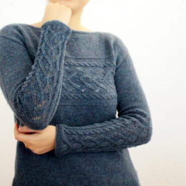 pull femme tricot léger Horizon Xiaowei Design