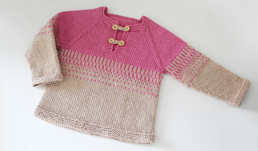 patron PDF tricot pull enfant Keai 2