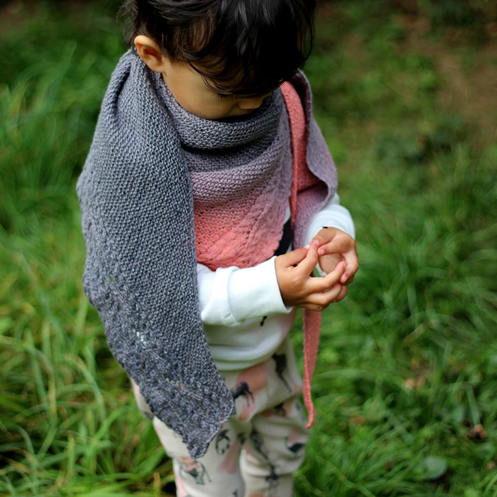 châle tricot femme Yuyuan Xiaowei Design 4