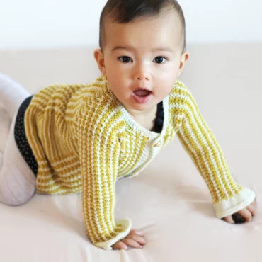 patron PDF tricot gilet enfant Chesin 2