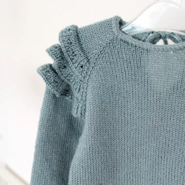 patron PDF tricot pull enfant Qinqin