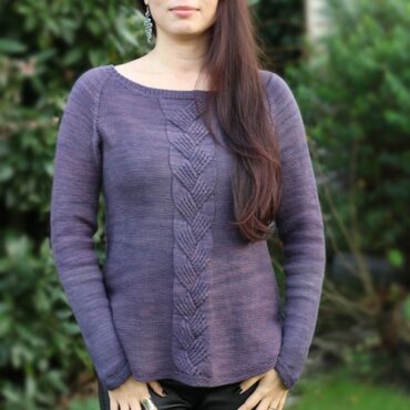 patron tricot pull femme velvette