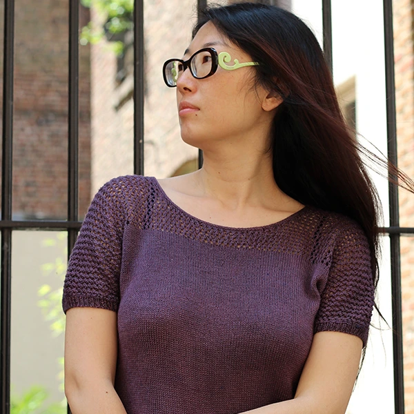 patron PDF tricot pull femme Yuntong été 3