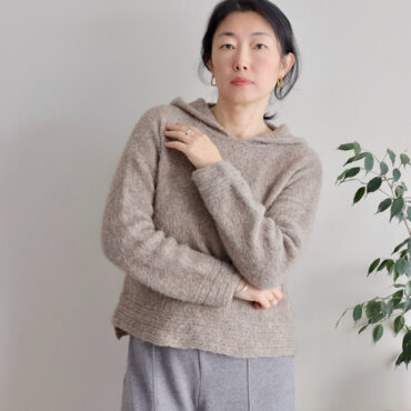 Patron tricot pull capuche Aiyue