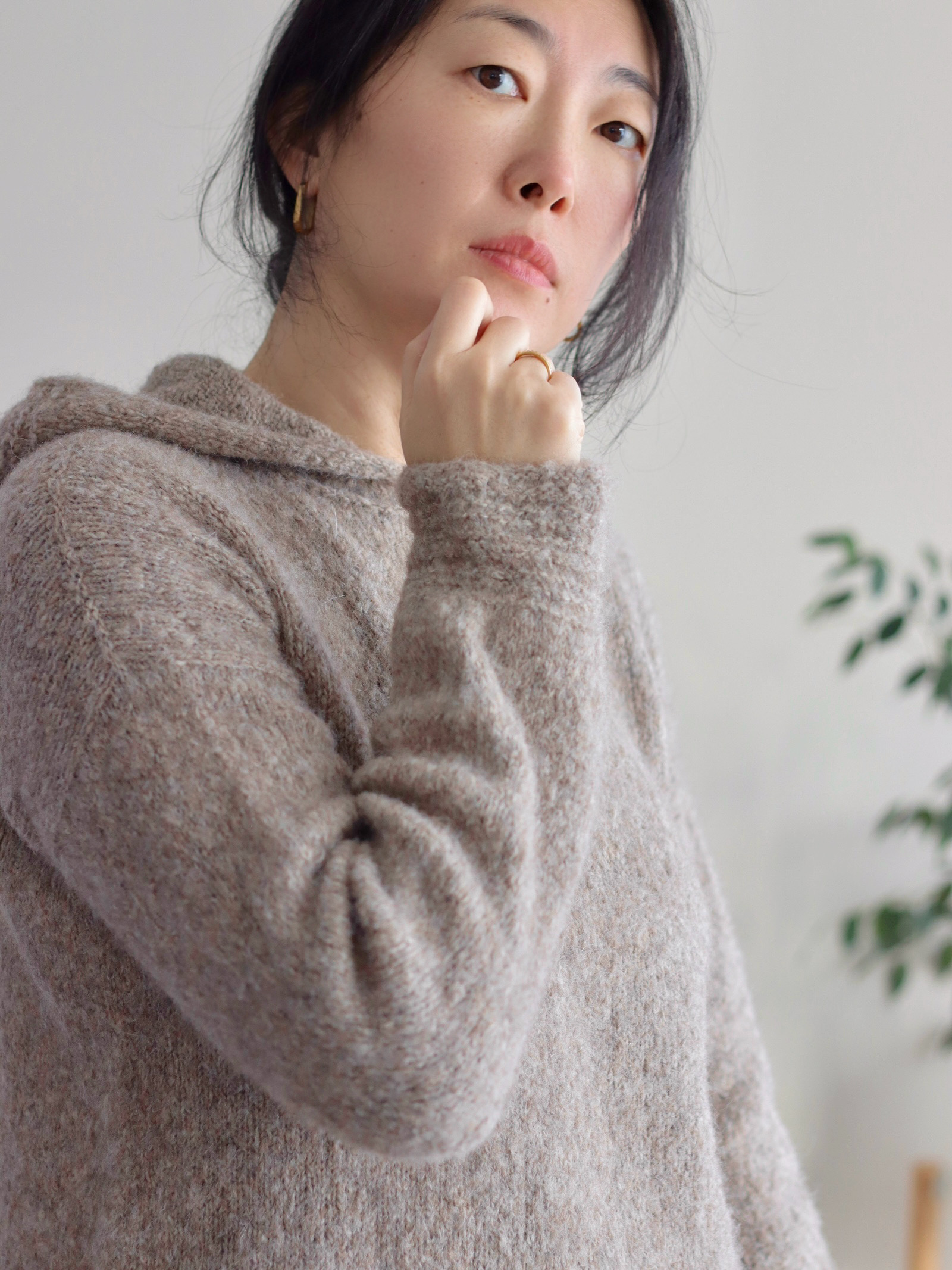 Patron tricot pull capuche Aiyue