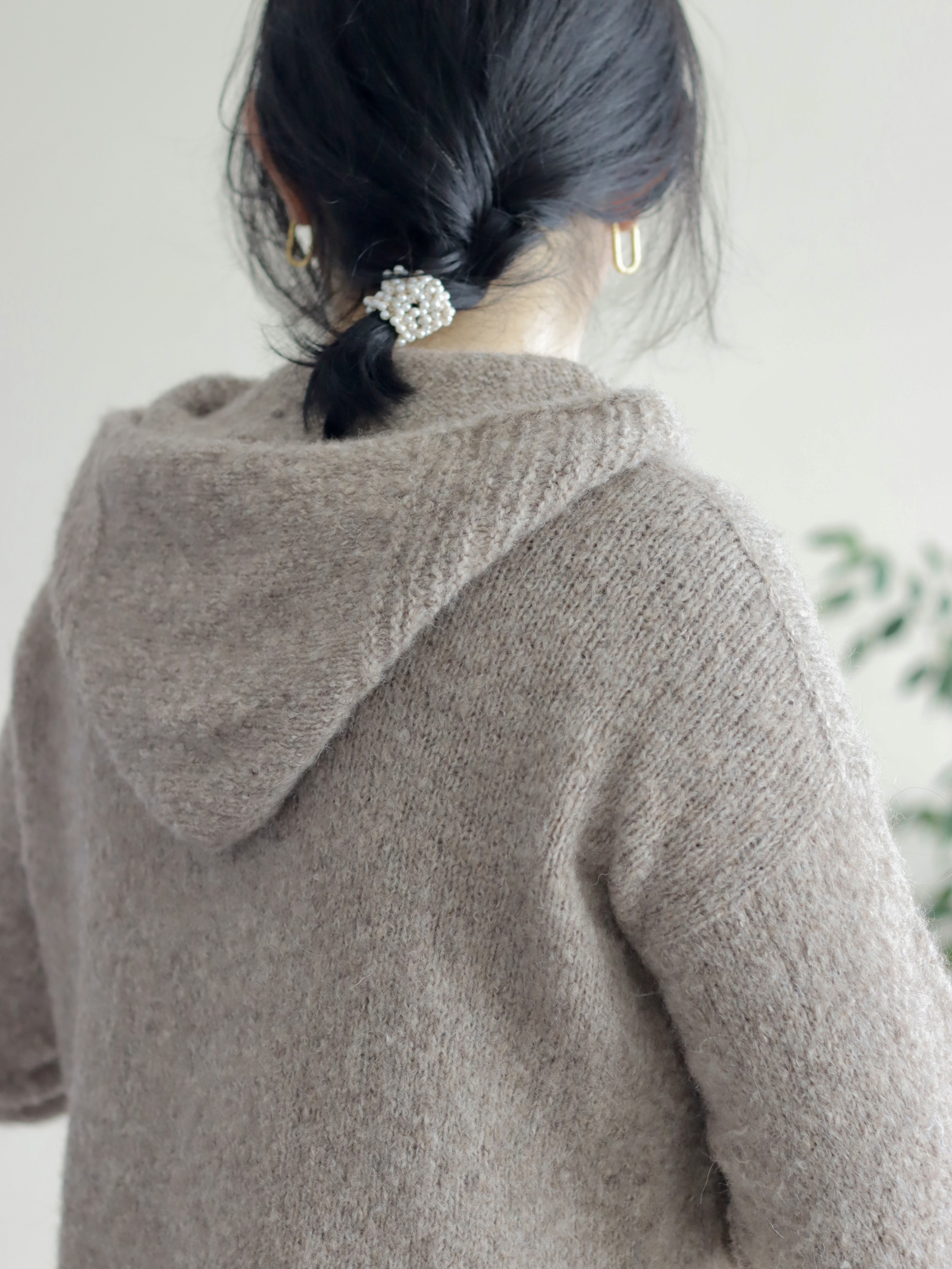 Patron tricot pull capuche Aiyue