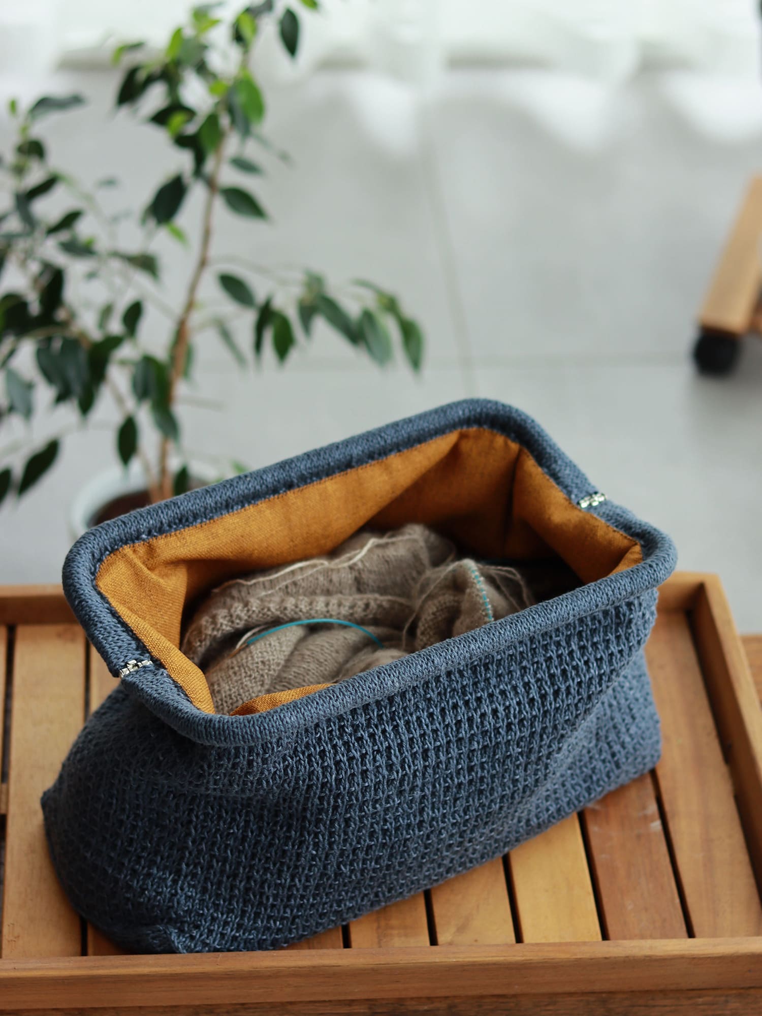 Modèle de tricot sac de projet