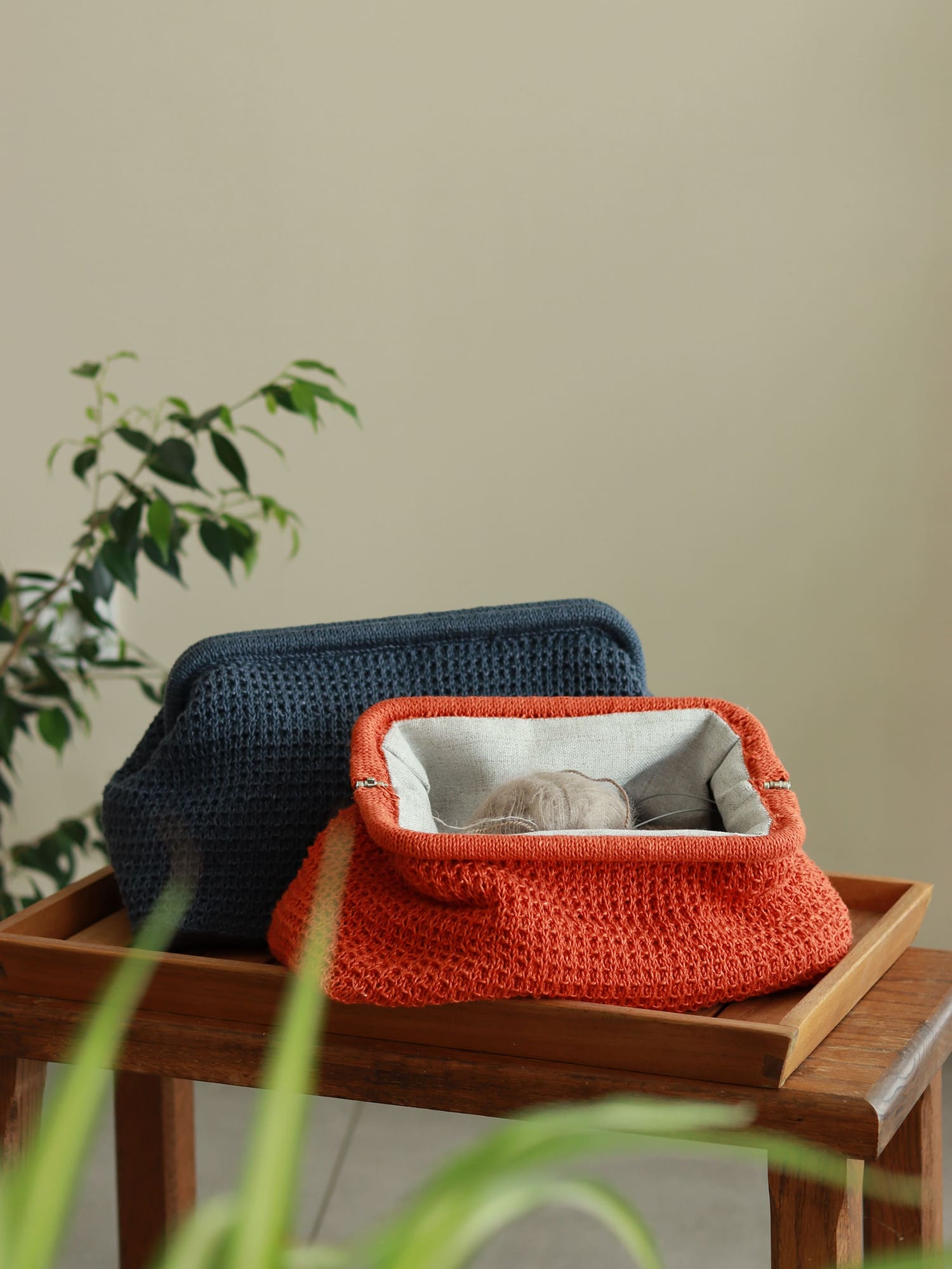 Modèle de tricot sac de projet